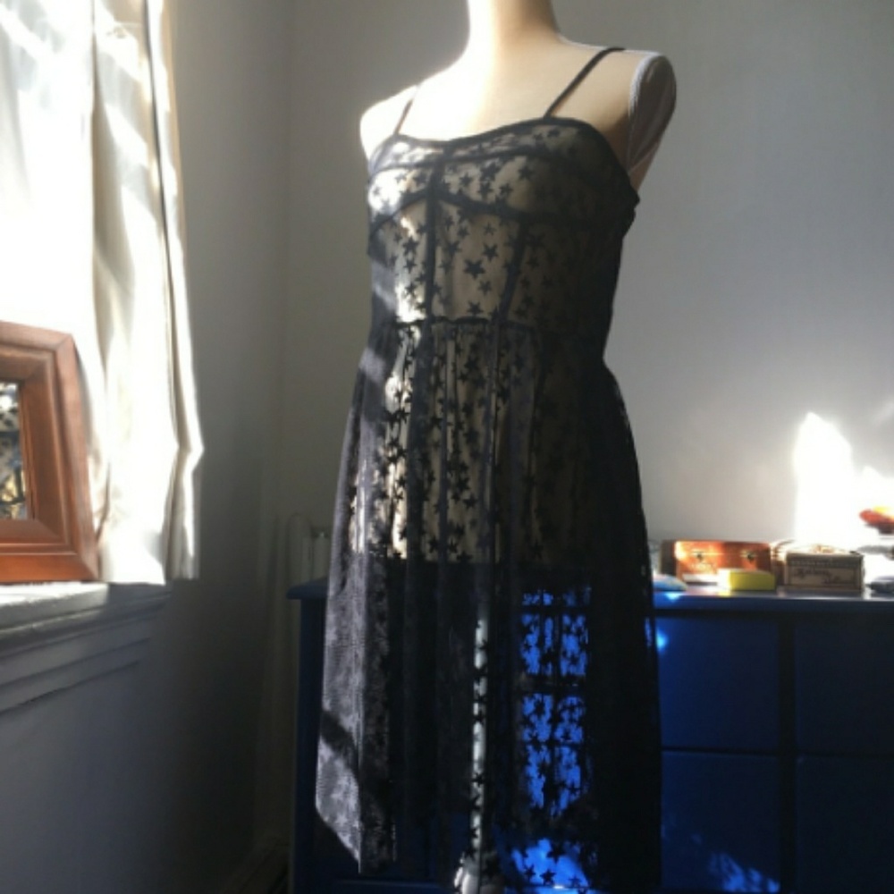Beautiful Star Mesh Dress
